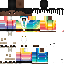 Texture for rainbow suit