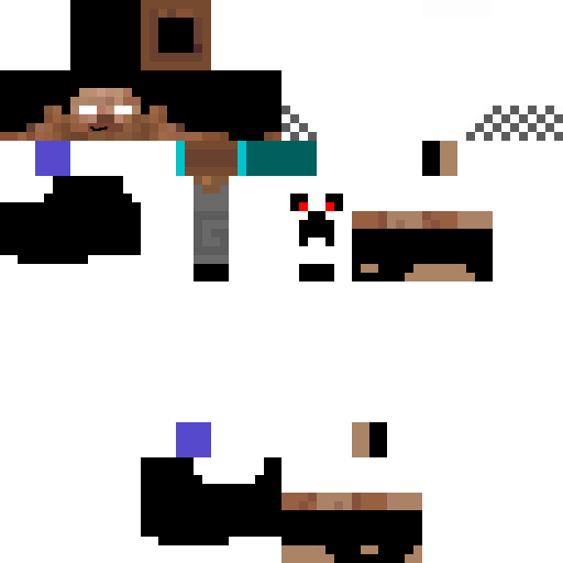 Texture for herobrine demon