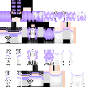 Texture for purple cat girl hd uwu white eyes