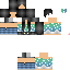 Texture for Shy Black Haired Girl With A Cute Bow And Kawaii Boots (CHIBI!!)