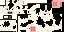 Texture for tutting cow