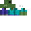 Texture for funny eyes zombie