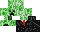Texture for Tuxedo Creeper