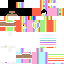 Texture for raibown boy