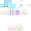 Texture for cute girl blue and pink and purple