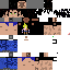 Texture for TSHIRT GOKÚ SSJ