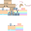 Texture for rainbow girl