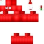 Texture for Steve Red Pikmin