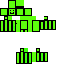 Texture for green smile