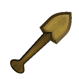 Texture for wooden shovel