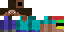 Texture for The Original And Default Steve From the minecraft Alpha And Beta