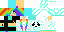 Texture for rainbow