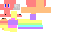 Texture for anime rainbow wolf