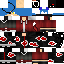 Texture for Toodyn15_ de cabelo azul com manto