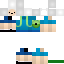 Texture for Finn do hora de aventura para custom npcs