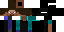 Texture for Ninja Herobrine