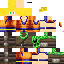 Texture for Alessio 4 Skin (Creeper SSJ Version)