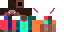 Texture for Steve with special snake