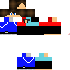 Texture for red and blue beast