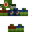 Texture for MELON MAN with clothes