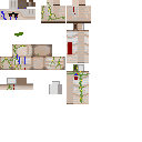 Texture for iron golen with sword on shouder