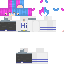 Texture for my fave skin / hi shirt Blue