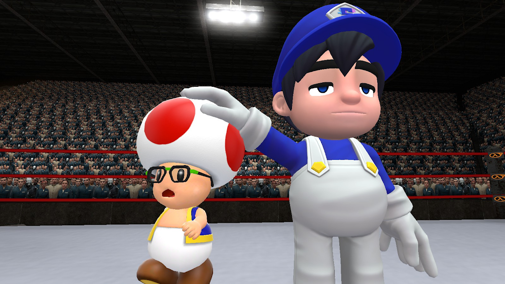 Texture for SMG4 vs Frankie