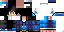 Texture for Teen with Blue Hoodie