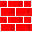 Texture for very red brick inner half slab