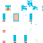Texture for Sonic Movie With And Without gloves and shoes (ONLY FRONT SKIN)
