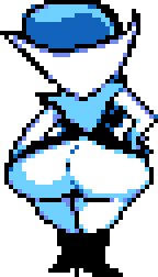 Texture for Deltarune Queen Thicc Pixel Art