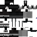 Texture for Laughing Jack/LJ (Creepypasta) villain, demon clown, boy, white, black, killer, creepy, scary, horror