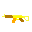 Texture for AKS-74U RIFLE GOLDEN