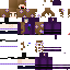 Texture for meli moletom roxo escuro com carinha