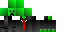 Texture for fancy creeper in tux