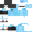Texture for smile penguin