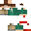 Texture for test handschuh