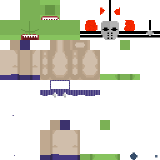 Texture for tricky the clown