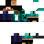 Texture for Steve_Converting_Into_Herobrine
