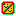 Texture for green red orange smily barrier