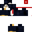 Texture for Penguin with a red scarf