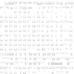 Texture for ascii
