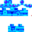 Texture for Inverted Steve base for Minecraft lore type roleplays that feature (a) Steve(s) with a dark fade instead of the ordinary light fade (blue)