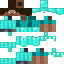 Texture for Steve with Diamond armor
