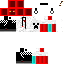 Texture for man in fire