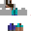 Texture for Steve .VS. Silver Statue Man.