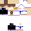Texture for saki.L 白パーカー 赤 フードなし