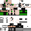 Texture for Cait the Robotic Rabbit Girl Green and White