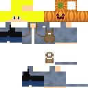 Texture for Gamethi Melhor Versão 2.0 com cabeça de abobora halloween