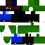 Texture for Ниндзя зелёная накидка